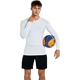 vf VFIT Men's Compression Shirt Long Sleeve Thermal Sports Fitness Running Breathable Quick Dry Gym Stretch Fabric Fitted Tra