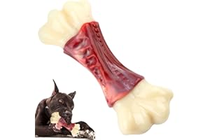 RUXAN Juguetes para Perros Indestructibles, Juguetes para Perros con Sabor a Carne de Res para Masticadores Agresivos, para Perros Pequeños, Medianos y Grandes