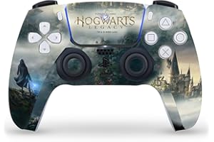 Head Case Designs sous Licence Officielle Hogwarts Legacy Art Clé Graphiques Vinyle Plaque Frontale Autocollant De Jeu Peau Autocollant Compatible avec Sony PlayStation 5 PS5 DualSense Controller