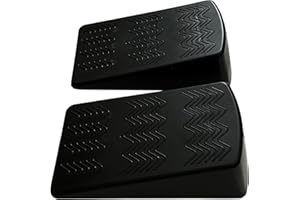 Rivotrance Squat Wedge Block Pairs, YOGA Pilates Block Slant Board Calf Stretcher, Exercise Ramps for Weightlifting, Squat Wedges, Home Gym, Weight Lifting & Yoga