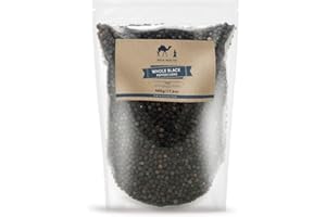 SILK ROUTE SPICE COMPANY Silk Route - Bolsa de pimienta negra de 500 g, bolsa de recambio de 500 g