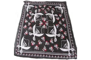 TOP BRAND 100% cotton Black With skulls and crossbones with bandanas and Skulls with hats and crossed sabres design Bandana ,55cm Square .Ideal every day wear ,Pirate Party,Bikers ,etc .