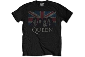 Rockoff Trade Men's Queen Union Jack (Retail Pack) T-Shirt