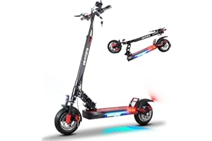 HUABANCHE Monopattino Elettrico Adulti, Monopattino Elettrico 10 Pollici, Monopattino Elettrico, Kugoo M4