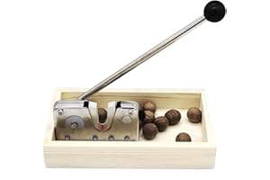 courti Manual Heavy Duty Nut Crackers, Walnut Cracker,Mechanical Walnut Cracker Nut Opener Kitchen Tools Desktop for Pecan, Hazelnuts, Almonds Walnut, Brazil Nuts