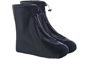 CHENGZI Wasserdichter Regenschutz für Schuhe Wasserdicht Schuhüberzieher für Damen und Herren Outdoor Sport Radfahren Fahrrad Schuhüberzieher Mountainbike Überschuhe