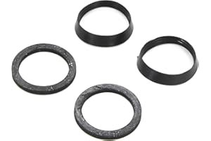 DEKAROX Le kit de joint se compose de 2 joints en caoutchouc + 2 joints d'étanchéité en PVC pour siphon de salle de bain 1 1/4"