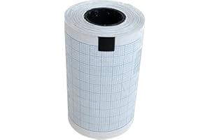 10 ROTOLI PER ECG AR 600 CARDIOLINE, ELETTRONICA TRENTINA - Formato 60 MM x 15 Metri Carta termica [EasyTrace ® ET6015]