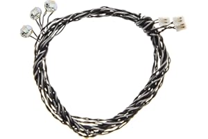 BRIKSMAX LED Dot Lights 30cm Clignotant Lent (Rouge) pour DIY Lego/MOC Lighting (Pack de 3)