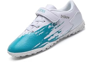 Rokiemen Zapatillas de Fútbol Niño FG/TF Profesionales Aire Libre Atletismo Calzado de Entrenamiento Antideslizante y Resistente al Desgaste