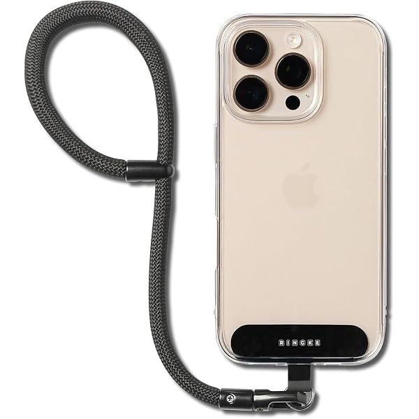 Ringke Band Strap D-Ring - Dragonne 2-en-1 Pour Smartphone (boucle + Sangle) - Universelle - Couleur Beurre Yellow - 12