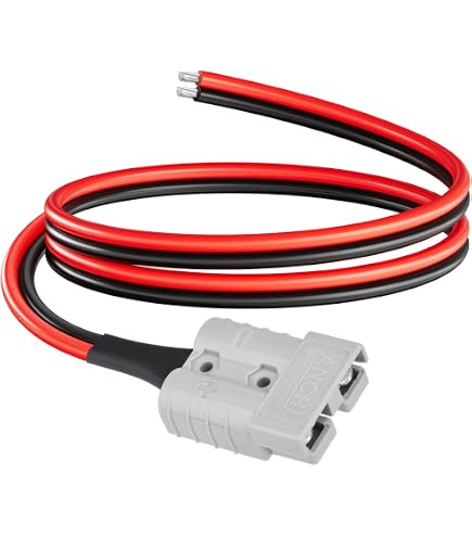 Riloer PC 175A Jump Start Connettore Maniglia per Anderson Spine, Connettore Verricello Universale Batteria Maniglia Estrattore Jump Start Assist, Grigio