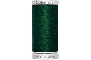 DIE STOFFTANTE Gütermann M782 - Filato per cucire extra forte, in poliestere, 100 m, per tutte le cuciture (707 verde scuro)