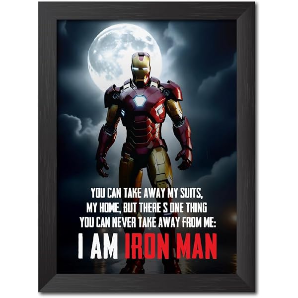 Robert Downey Jr Signed Mounted Photo Display Iron Man : Amazon.in