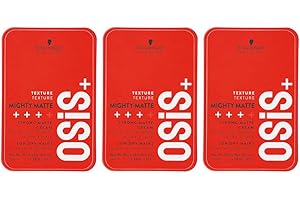 Schwarzkopf Professional - OSIS+ Lot de 3 Mighty Matte 100 ml Crème Matifiante Ultra Forte