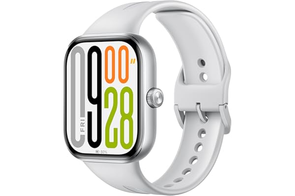 XIAOMI Redmi Watch 5 Silver Gray, Llamadas Bluetooth, Pantalla AMOLED 2.07", Monitor de frecuencia cardíaca, Monitorización de sueño, Cancelación del Ruido, Control de la cámara, Gris (Versión ES)