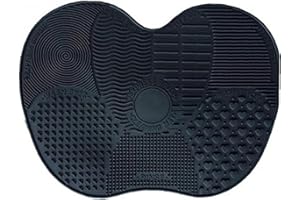 Ayrsjcl Make-up-Pinsel Reinigungsmatte Silikon-Make-up-bürstenwäscher-pad Kosmetische Bürsten Reiniger-Matte