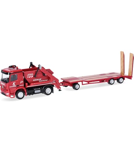 Herpa Maquette Voiture Ford Transit Bus MTW Feuerwehr (Basic), echelle 1/87, Model Allemand, pièce de Collection, Figurine Plastique