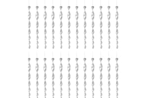 FORMIZON Reflektierende Vogelschreck, 24er Set Reflektierende Windspirale, Vogelabwehr zur Vogel Abwehr Garten, Reflektierende zur Halten Sie Vögel Weg von Ihrem Haus für Balkon und Garten (24 Stück)