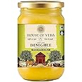 House of Veda Gir Cow A2 Bilona Ghee - 500ml | 100% Pure Desi Ghee | Ayurvedic Slow-Churned (Vedic Bilona Method) | Easy to Digest | Boosts Memory, Immunity & Strength