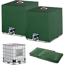 FOGWOWO Bouchon Réservoir IBC 163 Mm – Couvercle Cuve 1000L Étanché Pour Eau Pluie, Irrigation, Conteneur IBC