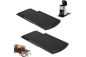 MITENING 2 Paquetes Bandeja de Café Deslizante, Bandeja Deslizante para Cafetera, Extensible Alfombrilla Deslizante Bandeja Ideal para PequeñOs Utensilios de Cocina