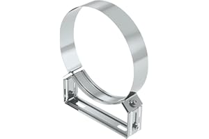 TECNOVIS Wand- und Deckenabstandshalter verstellbar 50-70mm für doppelwandige Schornsteine DW mit 200mm Außendurchmesser, aus Edelstahl