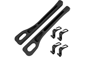 ‎FLINTRONIC Flintronic 2 Stück Aufbewahrungsbox für Autositze, Autositz Lückenfüller, mit 4 Lagerung Haken, Universal Car Seat Gap Filler, Autositz Spaltfüller, für Auto SUV, LKW, Autozubehör Innenraum(Schwarz)