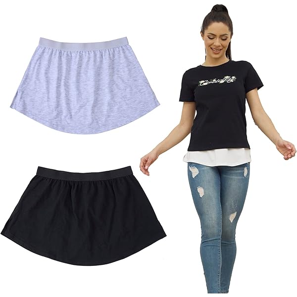 Fausse Jupe Sous Vêtement TAGVO Extender Jupe-Chemise Pièces