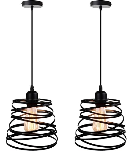 STOEX Retro Deckenleuchte Quadratisch – Industrie-Design, Eisen, E27, 15x15x16 Cm, Für Wohnzimmer & Café
