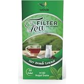 Doğadan İla&ccedil; Tatlinda Filter Tea 50'li B&uuml;y&uuml;k Boy L Doğal ağa&ccedil; liflerinden &uuml;retilmiş &Ccedil;ay Filtresi Demleme Poşeti (200 Adet)