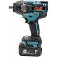 BONAI Cordless Impact Wrench Kit Bundle with 2 Pcs 148V Battery