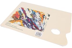 SHEENS 30 feuilles Palette Pad, Tear Off Peinture Mélange Palette Papier A3 Jetable Couleur Correspondant Palette Peinture Pad Artiste Acrylique Peinture Mélange Fournitures pour La Gouache À L'huile Aquarel