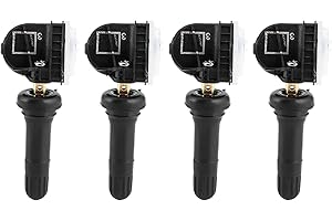 Yosoo Health Gear 4 Sensores de Control de Presión de Neumáticos, de Control de Presión de Neumáticos TPMS para Coche Compatible con Ecosport/Fiesta/Focus.