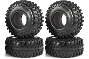 KEEDA RC Car 2,2 Zoll 130 mm Gummi Reifen Tires für 1:10 RC Rock Crawler Auto Axial SCX10 D90 RR10 Wraith Yeti