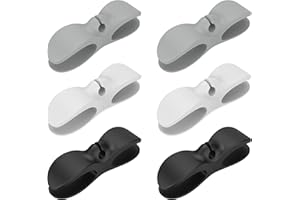 FITN BEAU 6Pcs Cable 0rganisers,Cord Organizer for Kitchen Appliance,Cable Wire Organiser Self Adhesive Cord Wrapper for Appliances Holder Winder Cable Management