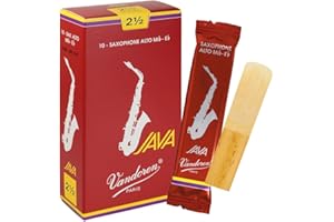 Anche Vandoren pour saxophone alto Java Filed Red Puissance : 2 1/2