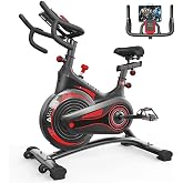 Premium Kondisyon Bisikleti Spinning Bike Egzersiz Aleti, Bluetooth + Uygulama