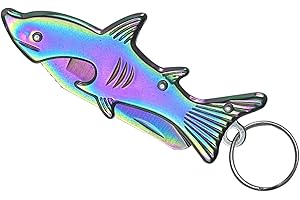 FRUHLING Mini Cuchillo de Bolsillo Llavero Pequeño Cuchillo Plegable Abrebotellas Cuchillo de Acero Inoxidable Abrecartas Cuchillo de Cinturón Cuchillo de Supervivencia al Aire Libre