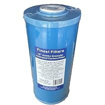 4-PACK of Aquaboon Sediment Water Filter Whole House Big Blue 5 Micron 10x4.5