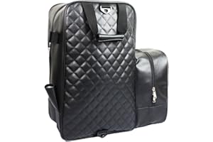 Sport Tent-Reitstiefeltasche Professionelle Stiefeltasche aus Leder Helmtasche Kombitasche Reittasche mit Helmfache