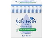 Johnson's Baby Cotton Buds, Pack of 200