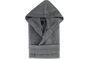 Top Towel - Elegant - Albornoz Mujer y Hombre 100% Algodón, 500 g/m² - Opción con Capucha o Sin Capucha - Suave y Absorbente para Ducha, Spa y Piscina