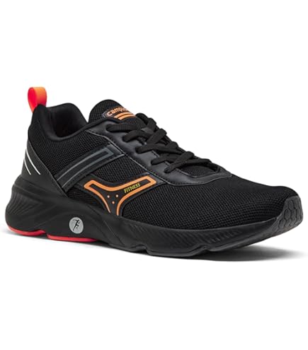 Vector X Glide Outdoor/Indoor Running Shoe (6, Black-Red) : Amazon