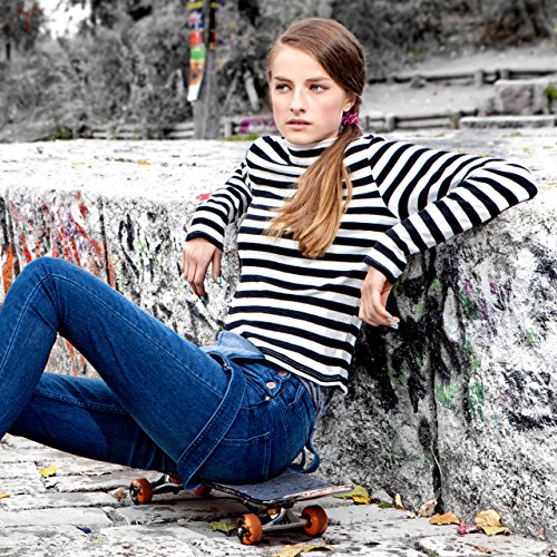 Original Papanga® Spiralhaargummis, Classic Edition, Größe: Small, Farbe: Black - 5