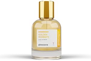 glowcane Golden Moments Extrait de Parfum Damen | Luxuriöser & fruchtiger Duft | mit maximal erhöhter Duftöl Konzentration | Langanhaltender Duft | Geschenke für Frauen | Tierversuchsfrei & Vegan