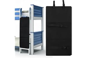 BORDEAG Couverture D'Échelle De Lit Superposé Pour Enfants, Couverture D'escalier Pour Lit Superposé Avec Boucles Réglables, Protection D'Échelle Pour Lit Superposé, Empêche Enfants D'escalader, 78 * 38cm