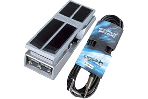 BOSS GUITAR EQUIPMENT Boss FV-500H Volume-Pedal Expressionpedal+keepdrum Gitarrenkabel abgewinkelt 6m