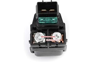 Bruce & Shark Relé de arranque relé de solenoide de arranque apto para Suzuki 2003-08 04 05 06 07 08 Ltz400 Ltz 400 Z400 Atv