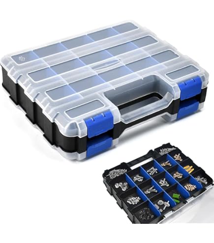 Caja De Herramientas, Organizador De S, 34 Compartimentos Ex | Meses
